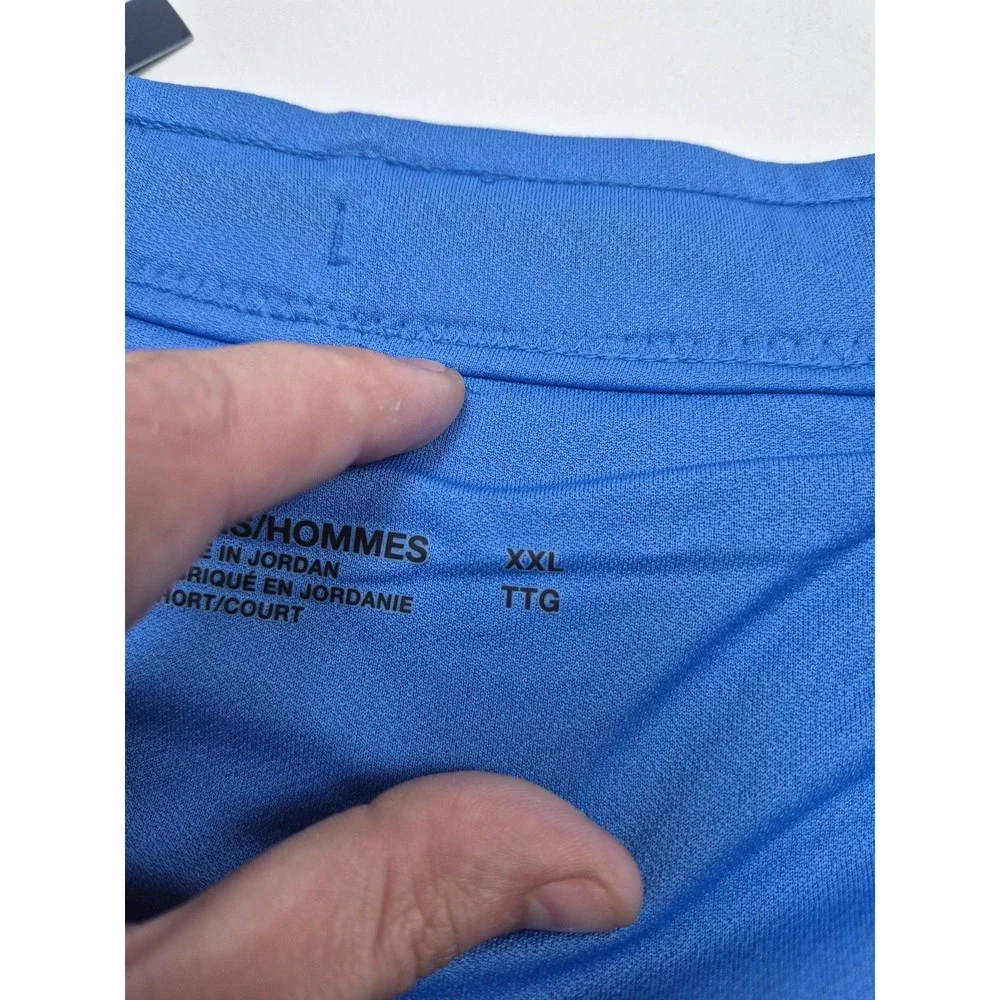 The North Face Limitless Run Shorts Mens 2XL Blue Abstract Print Lined Quick Dry